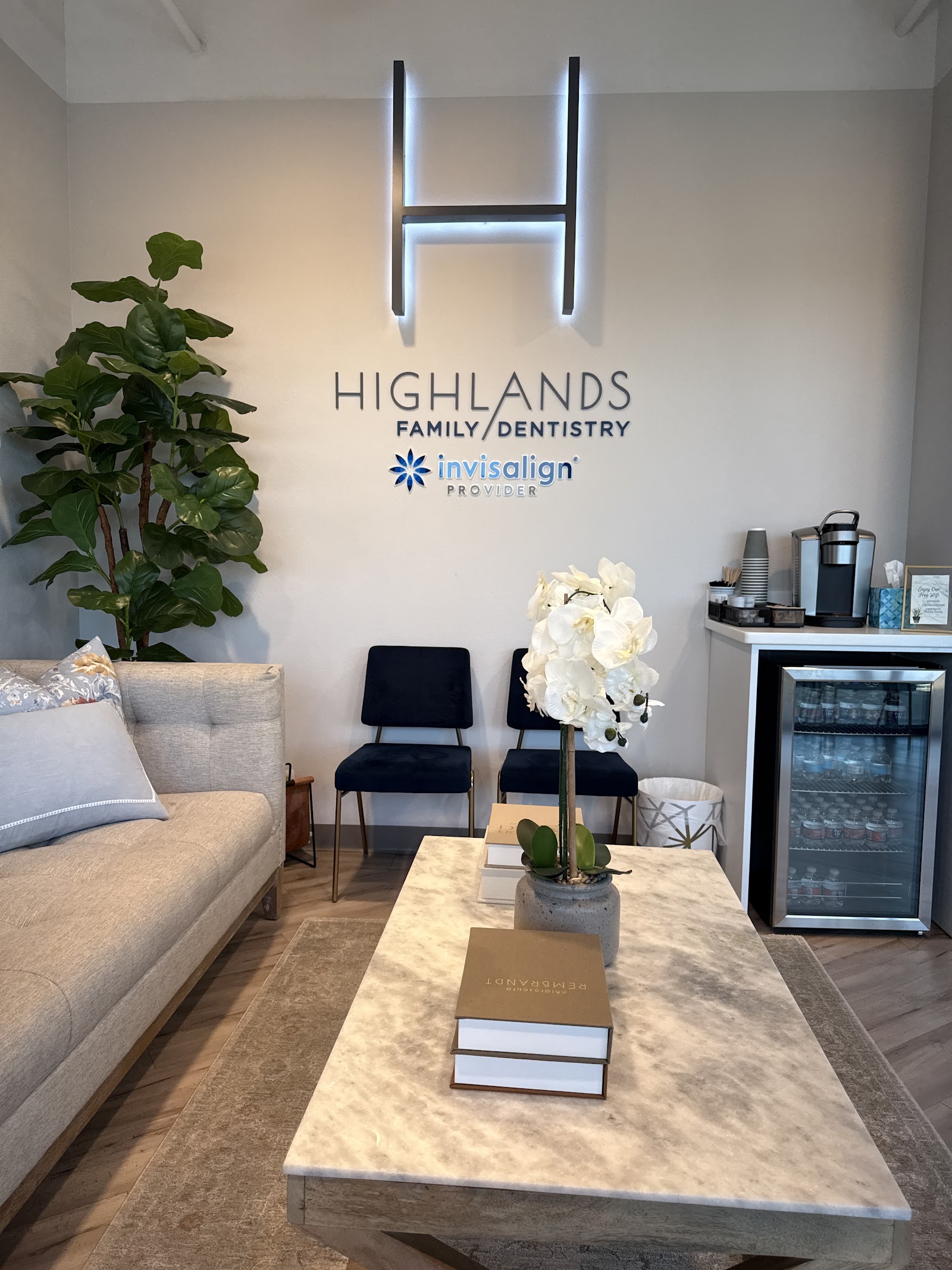 Highlands Family Dentistry office detail